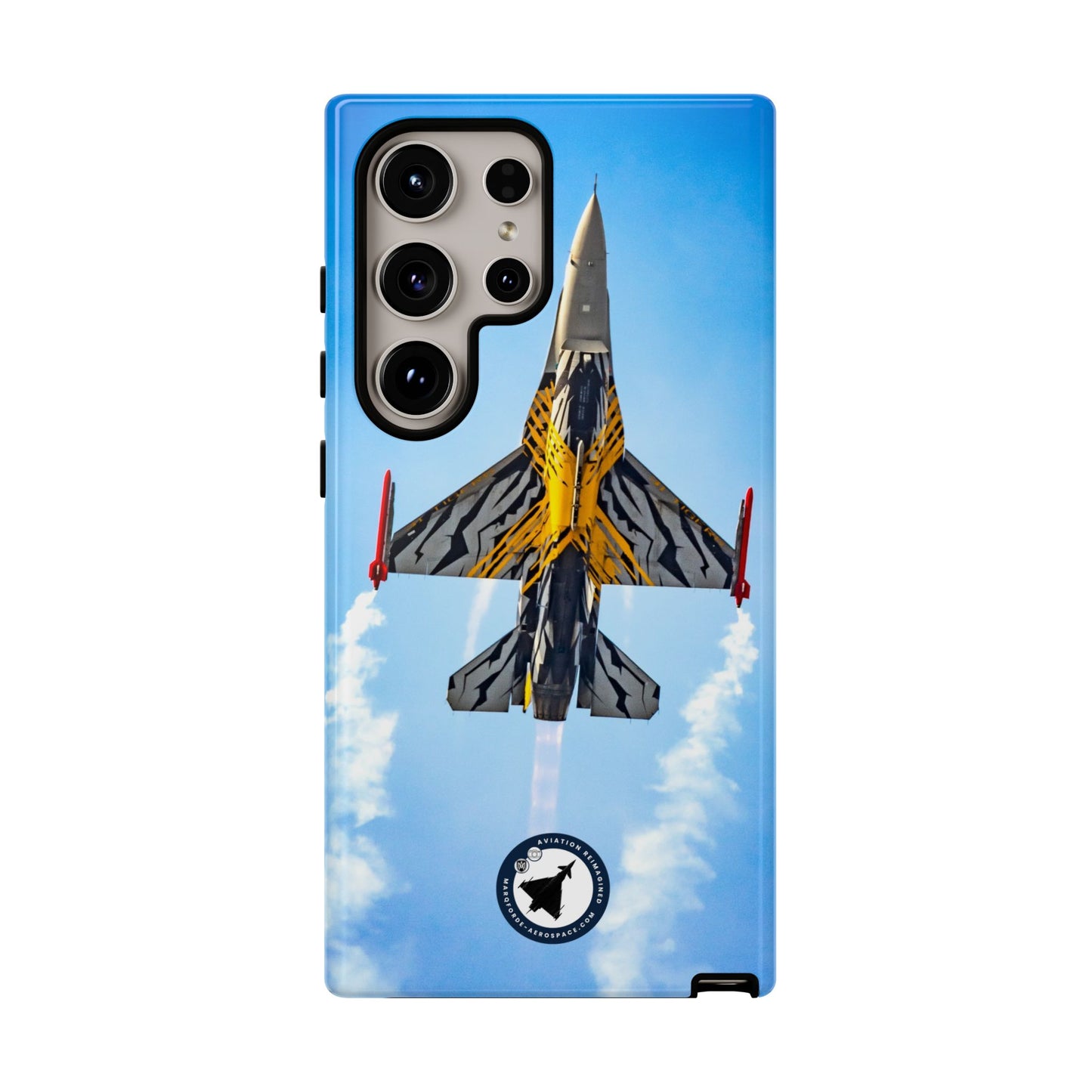 Top Gun Inspired F-16 Viper Samsung Case – Military Fighter Jet Cover