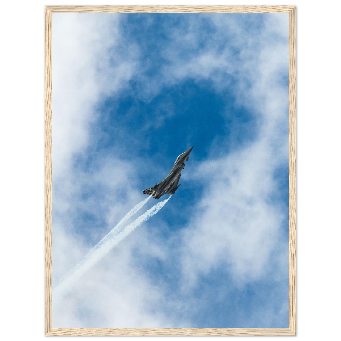 Framed Print of Aeronautica Militare Eurofighter – Sleek & Professional Design