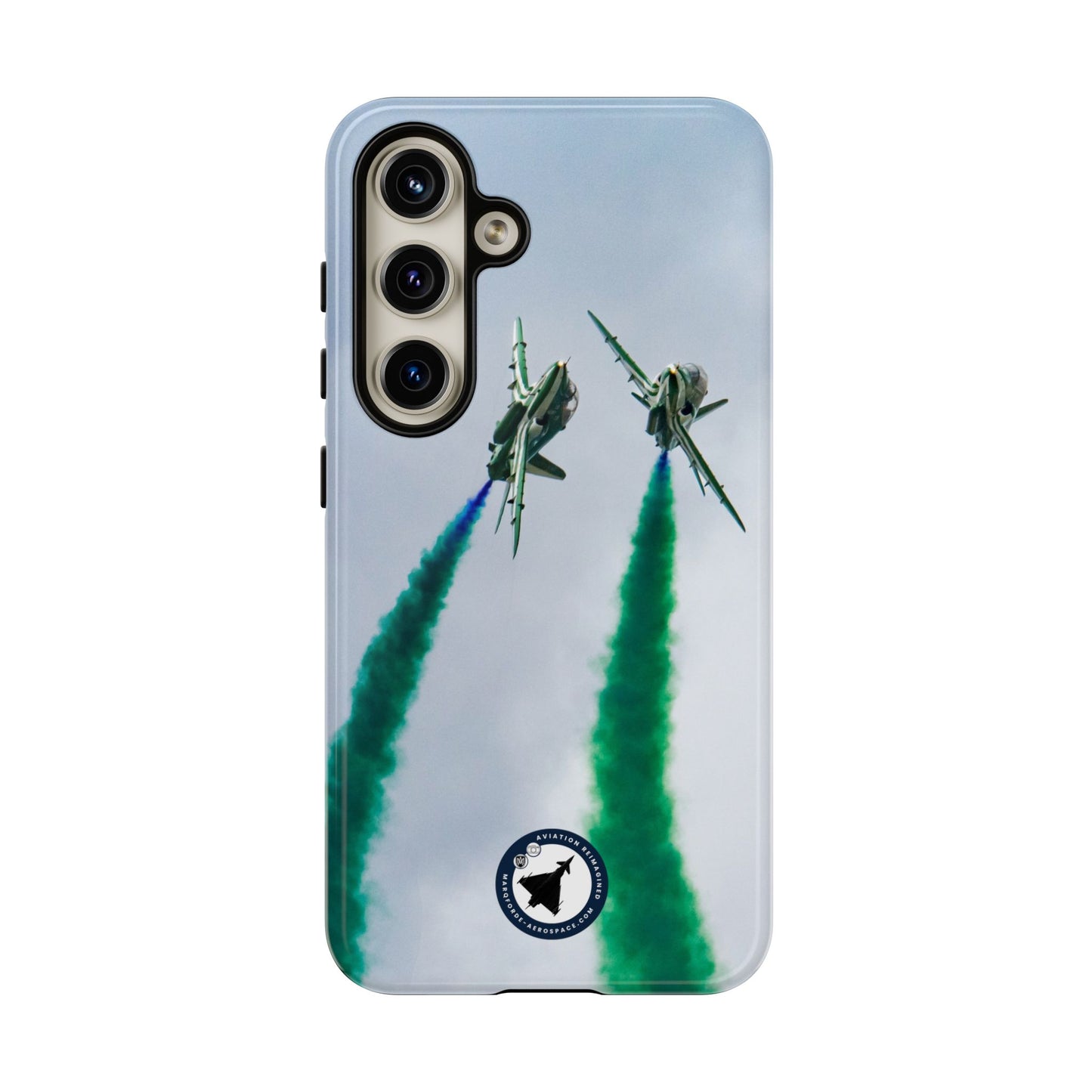 Stylish & Protective Royal Saudi Hawks Samsung Cover – Perfect for Pilots