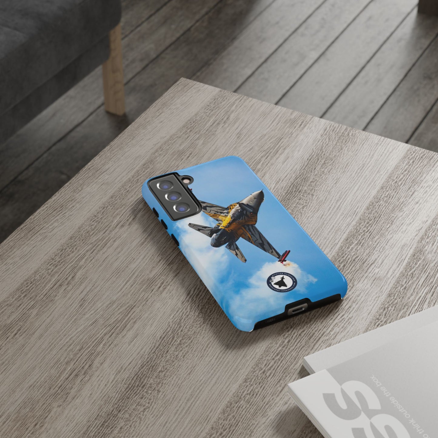 Premium Fighter Jet Samsung Cover – Tactical F-16 Viper Design