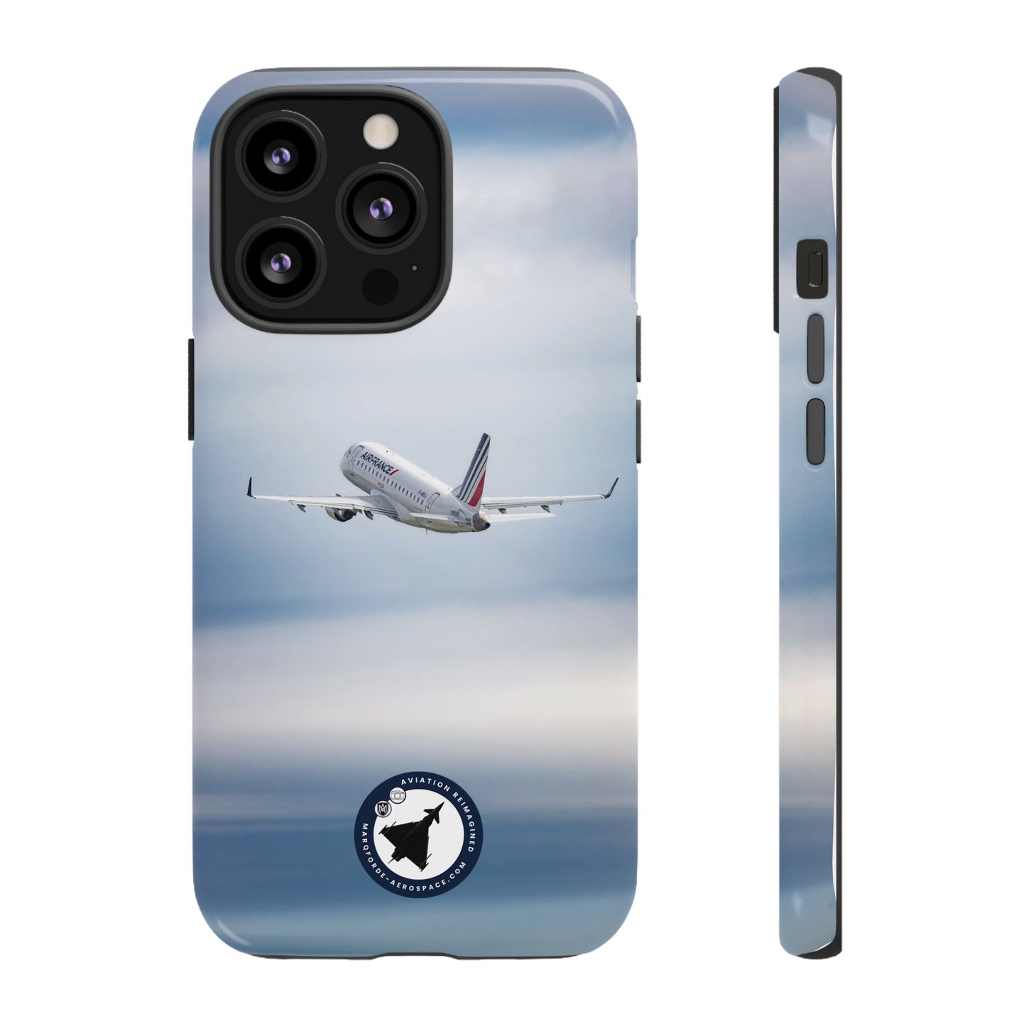 Close-Up of Embraer 190 Jet on Air France iPhone Tough Case