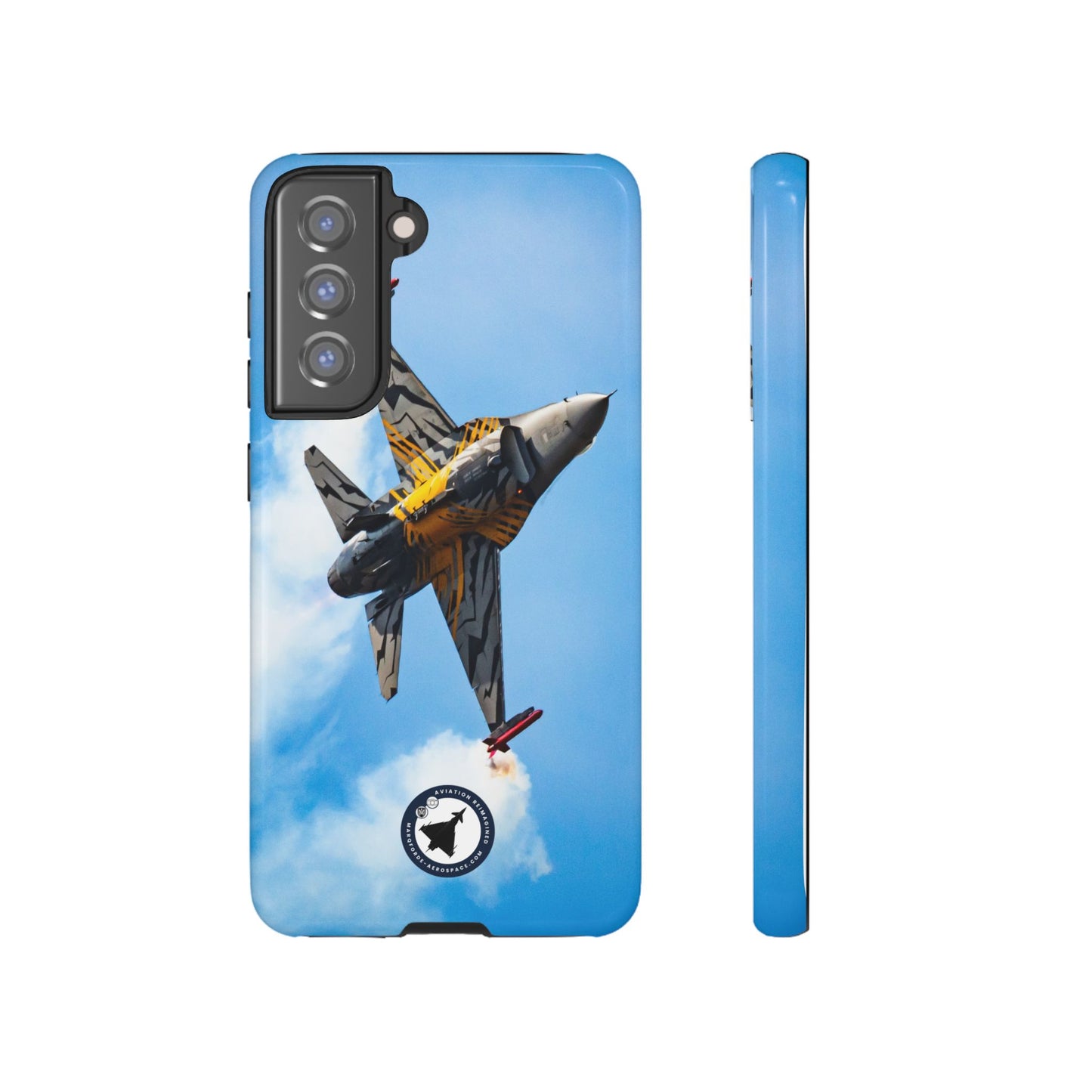F-16 Viper in Action – High-Resolution Samsung Tough Case