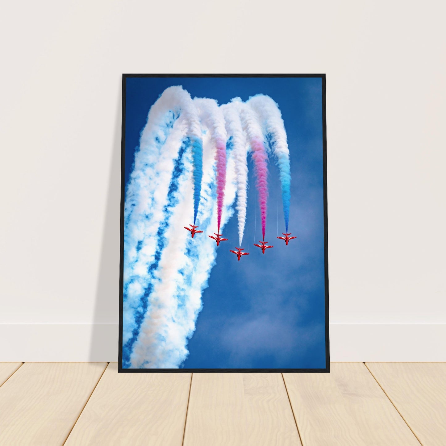 RAF Red Arrows Formation Display Print – High-Quality Aviation Decor