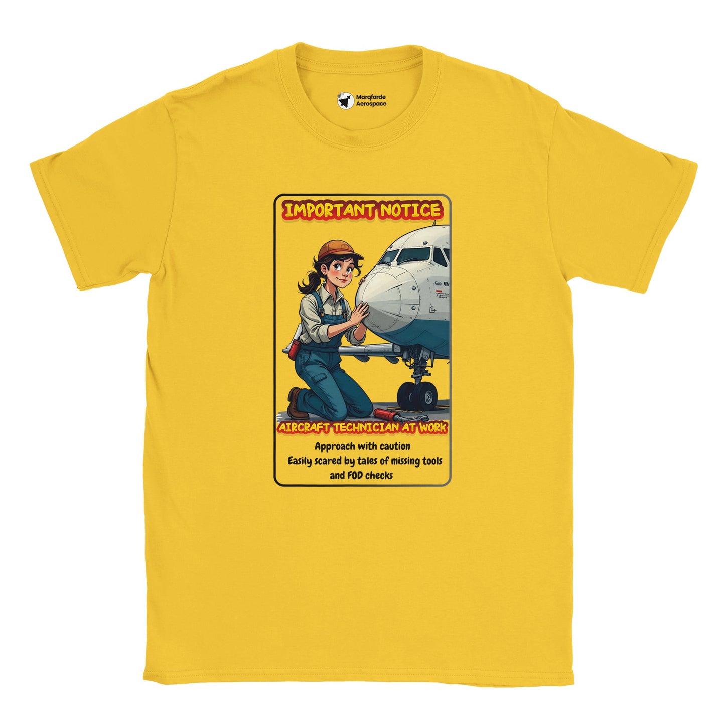 Aircraft Technician at Work Unisex Shirt – Aviation Job-Inspired Design