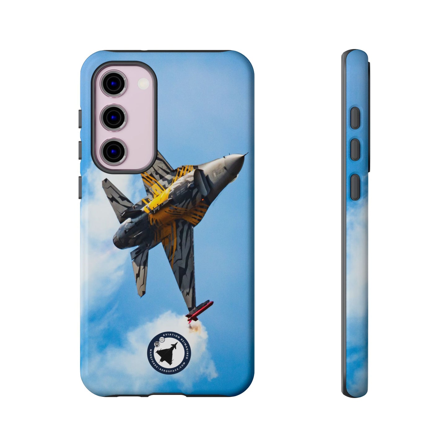 F-16 Viper Fighter Jet Cockpit View – Featured on Samsung Tough Case