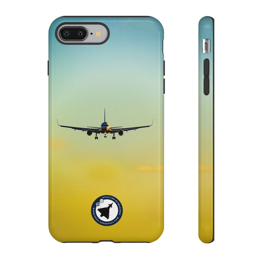 Close-Up of United Airlines Boeing 757 iPhone Case – High-Quality Jet Print
