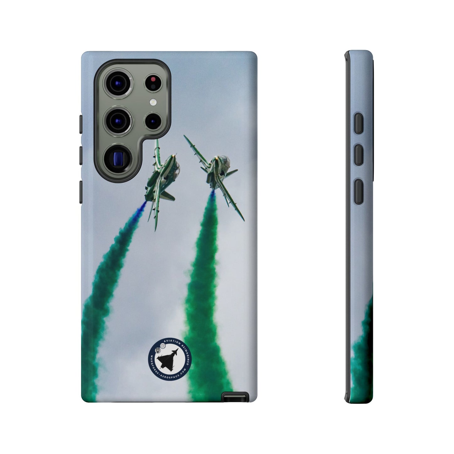 Royal Saudi Hawks Aerobatic Display – Printed on Samsung Phone Case