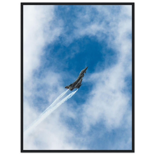 Eurofighter Typhoon Framed Print – Stunning Italian Air Force Jet Art