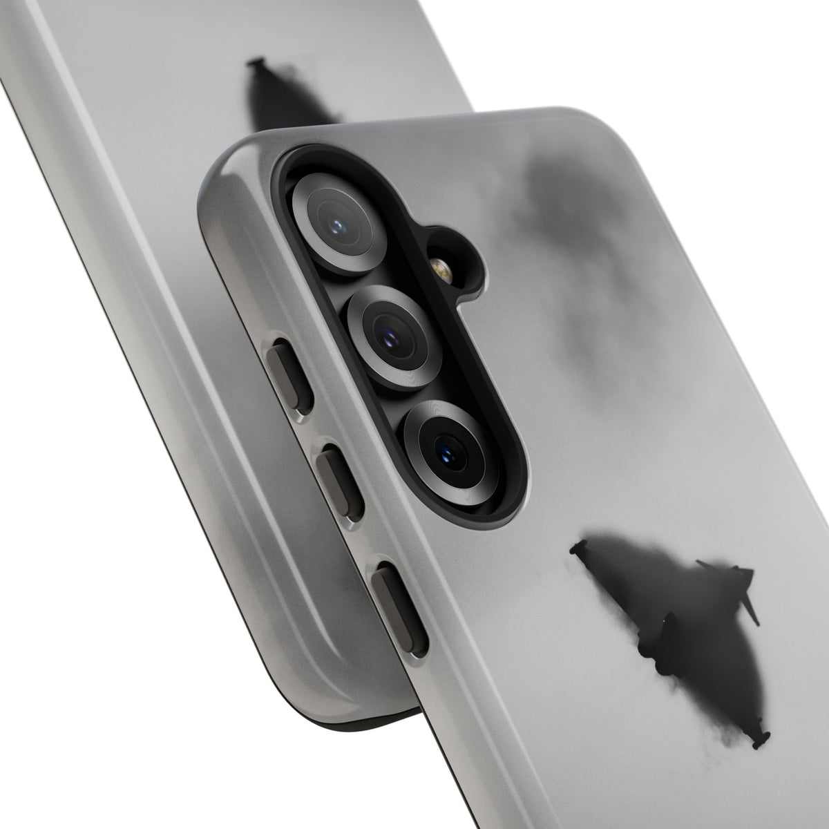 RAF Typhoon almost hidden in a cloud of vapour aviation photo Samsung Galaxy tough phone case – view 21