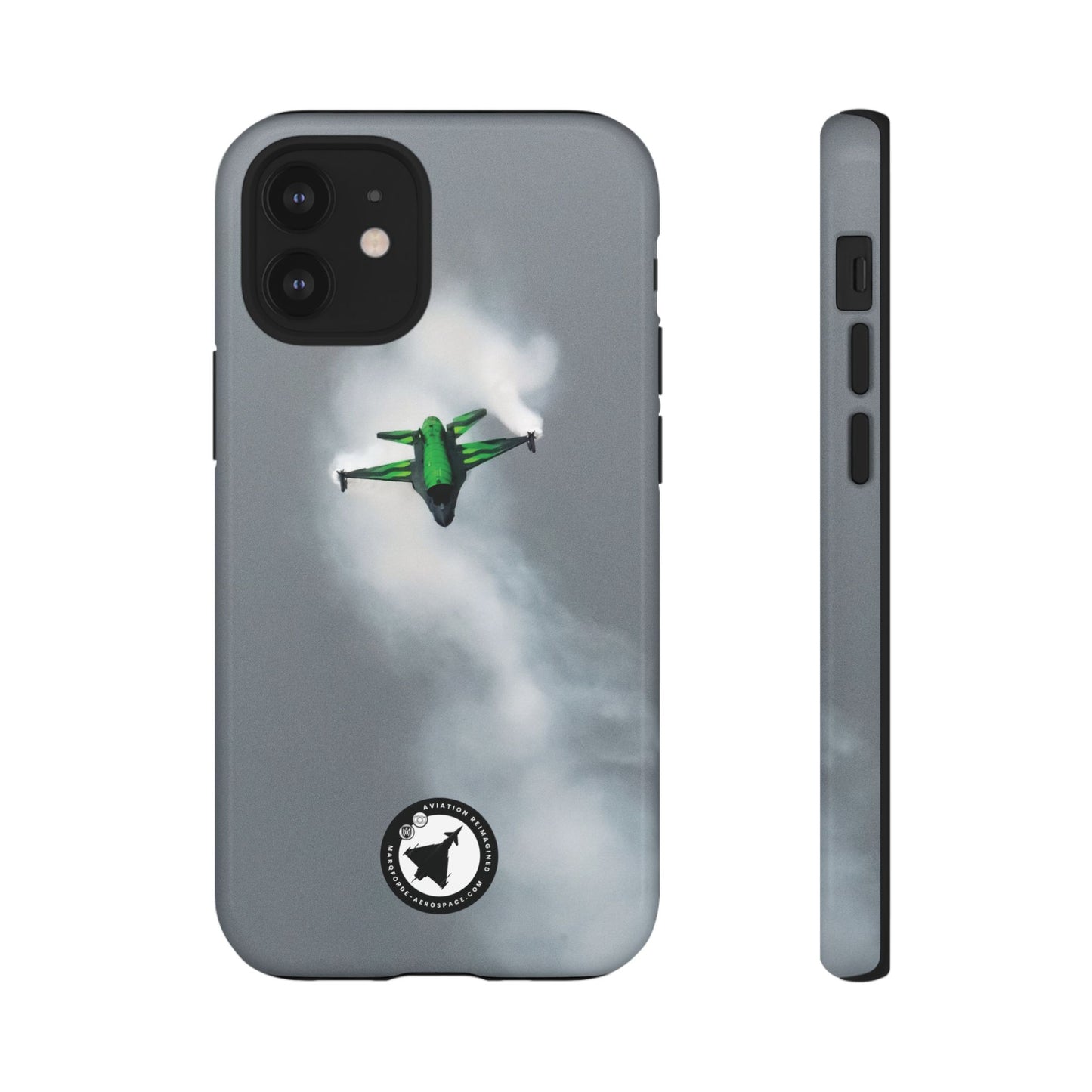 Aviation Art iPhone Case Featuring F-16 Viper Jet Maneuver
