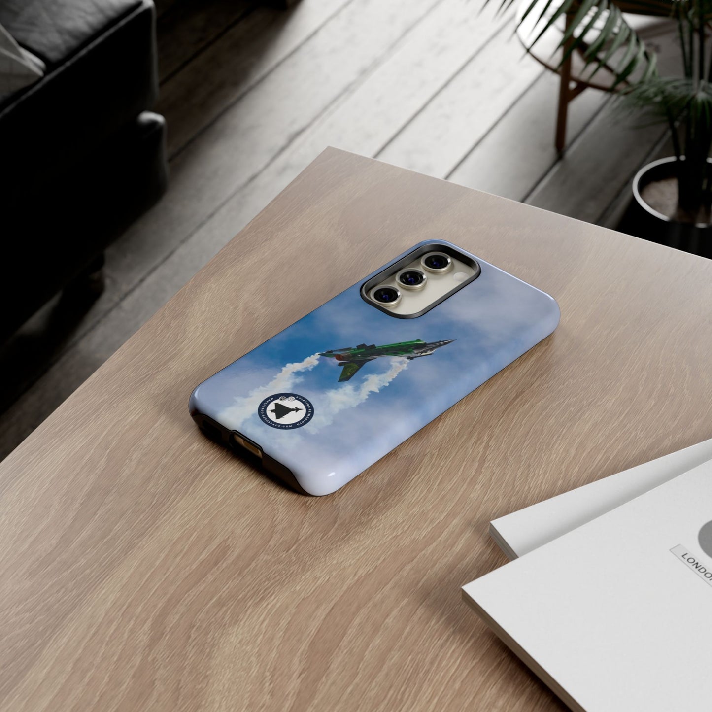 Military Jet Flight Pattern on F-16 Viper Samsung Tough Case