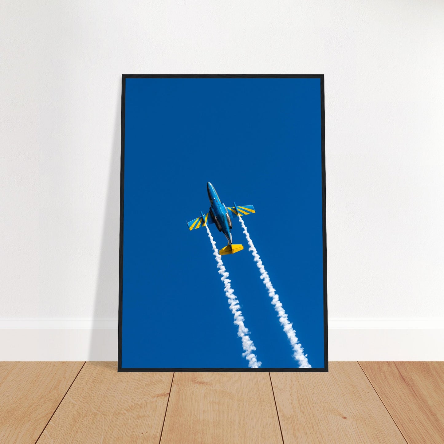 Saab SK60 Military Jet Print – High-Quality Framed Aviation Poster