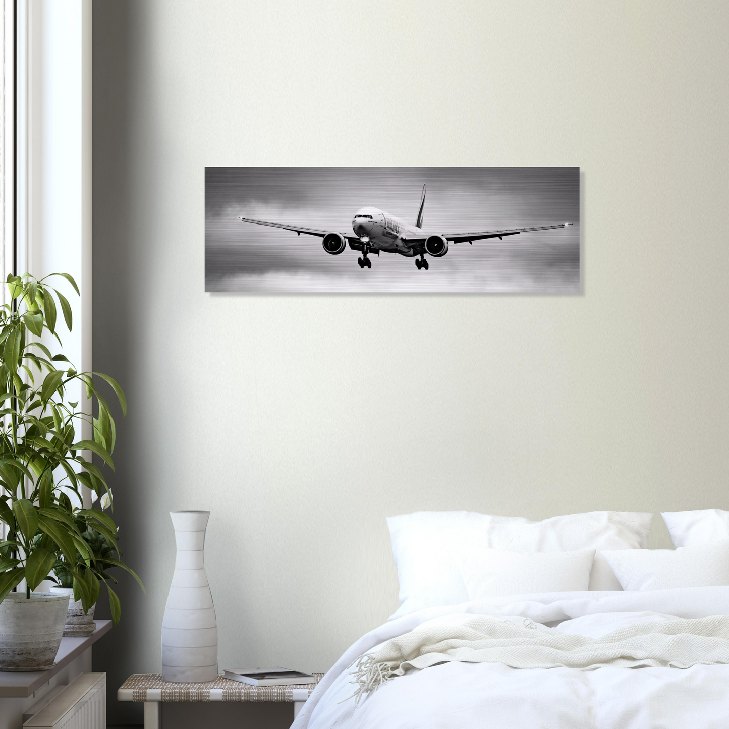 Aviation Enthusiast Wall Decor – Emirates Boeing 777-300ER in Flight