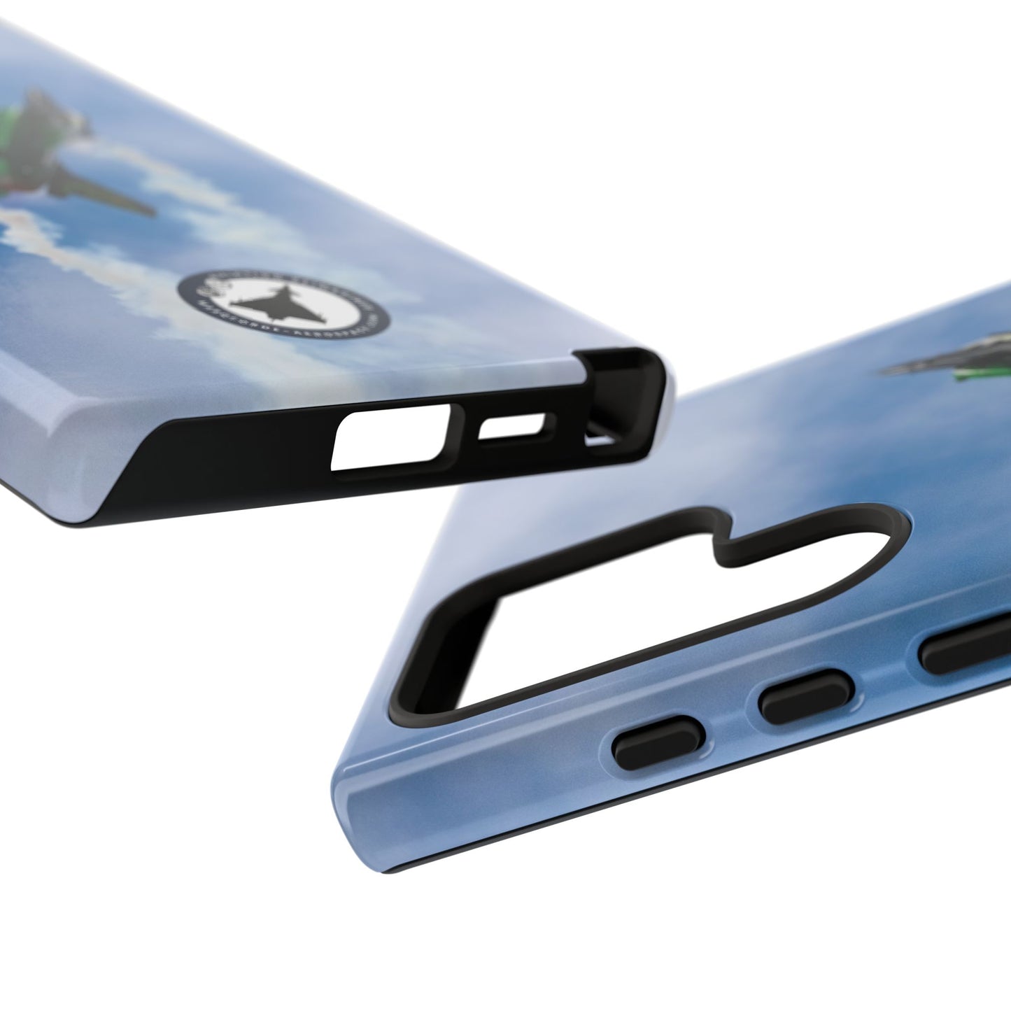 Close-Up Shot of F-16 Viper Jet on Samsung Tough Case