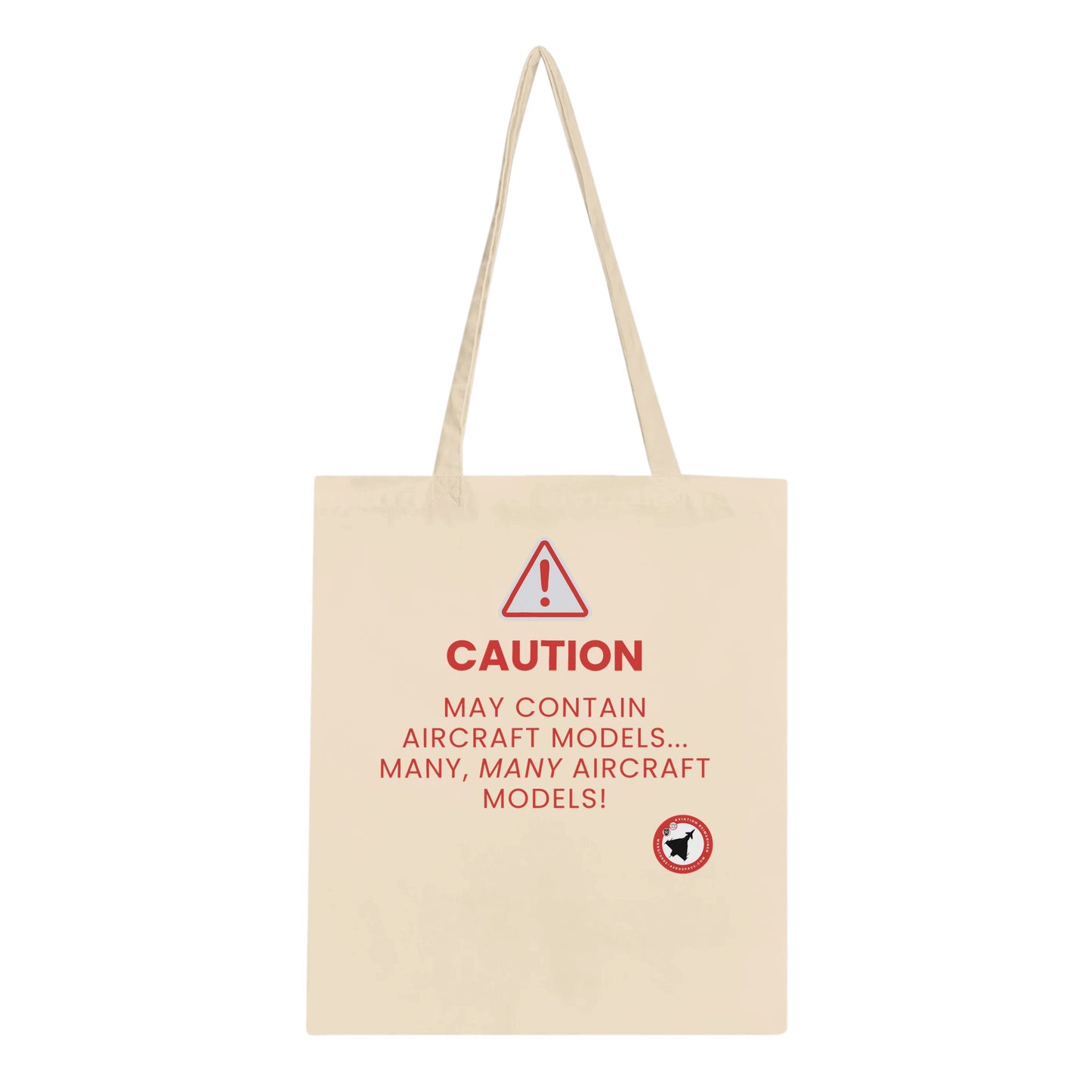 Premium Quality Tote Bag for Aviation Enthusiasts – Light Version