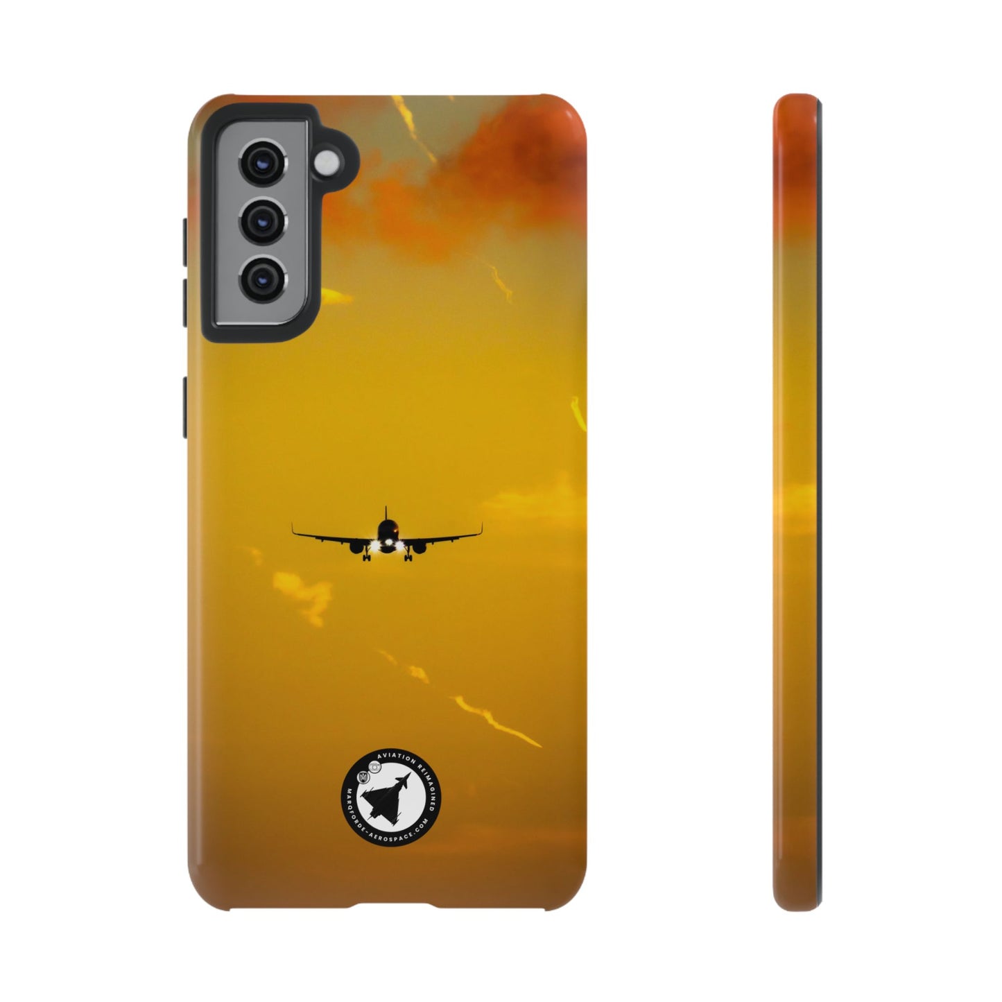 Aer Lingus Airbus A321neo Takeoff Scene – High-Resolution iPhone Tough Case