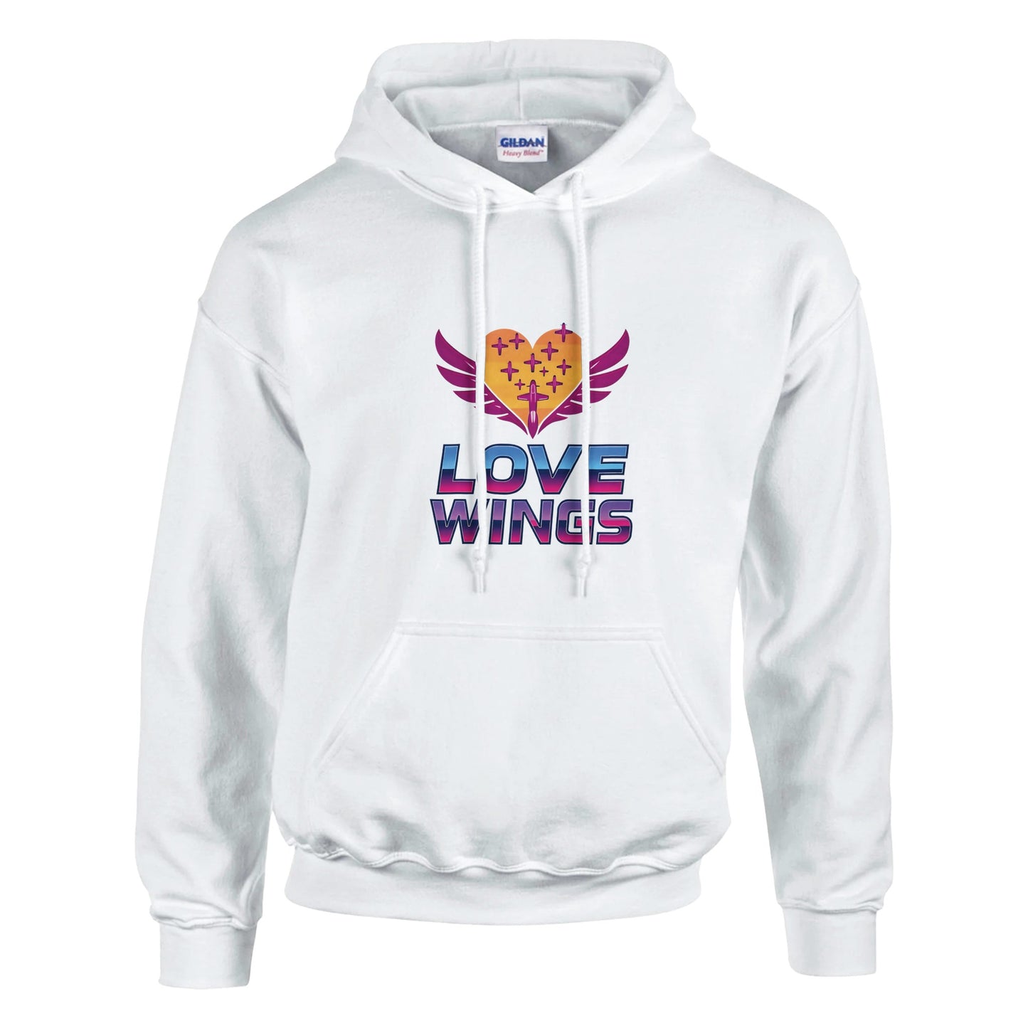 Stylish Aviation-Inspired Love Wings Tee – Unisex & Comfortable