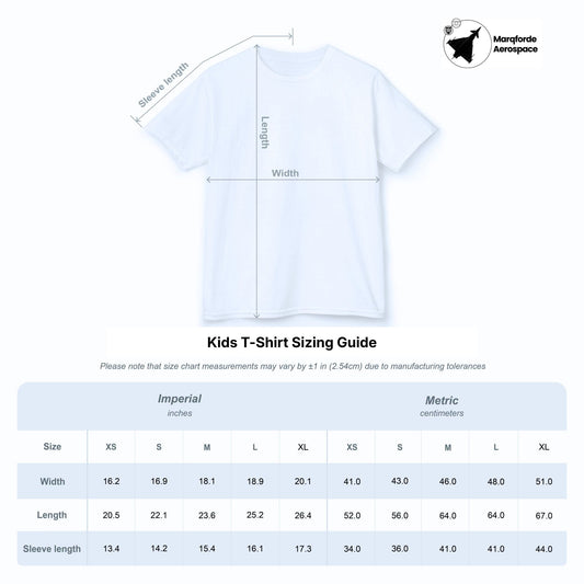 Little Lift Off's - Airbus A320 (Unisex Kids T-Shirt)