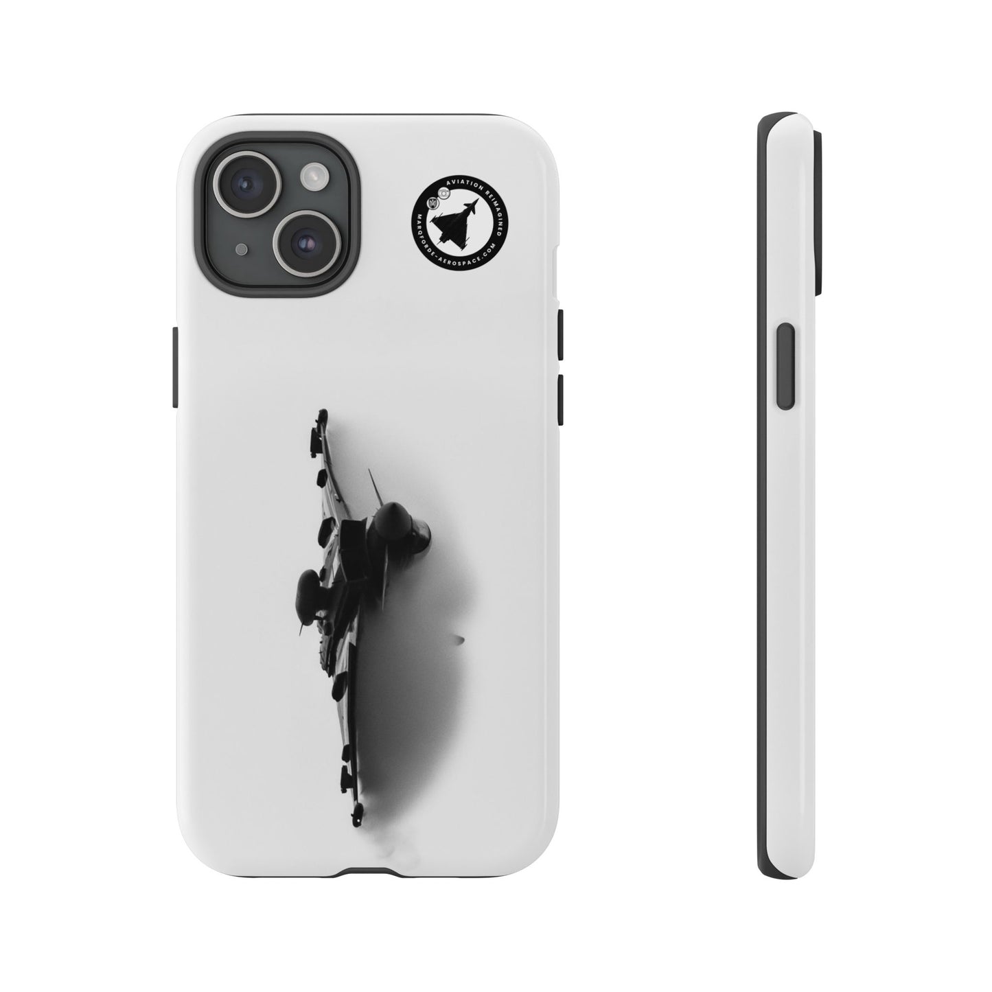 RAF Typhoon Display Team Blackjack jet at RIAT aviation photo iPhone tough phone case – view 12