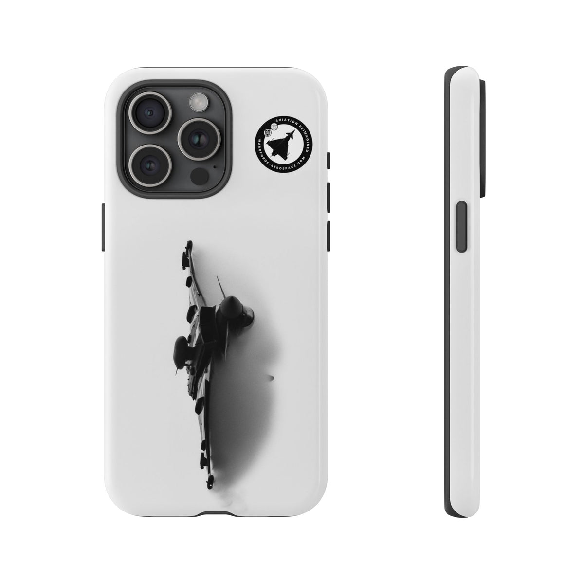 RAF Typhoon Display Team Blackjack jet at RIAT aviation photo iPhone tough phone case – view 11