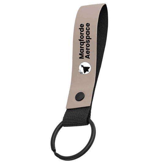 Marqforde Aerospace Keyring embroidered aviation keyring – view 2