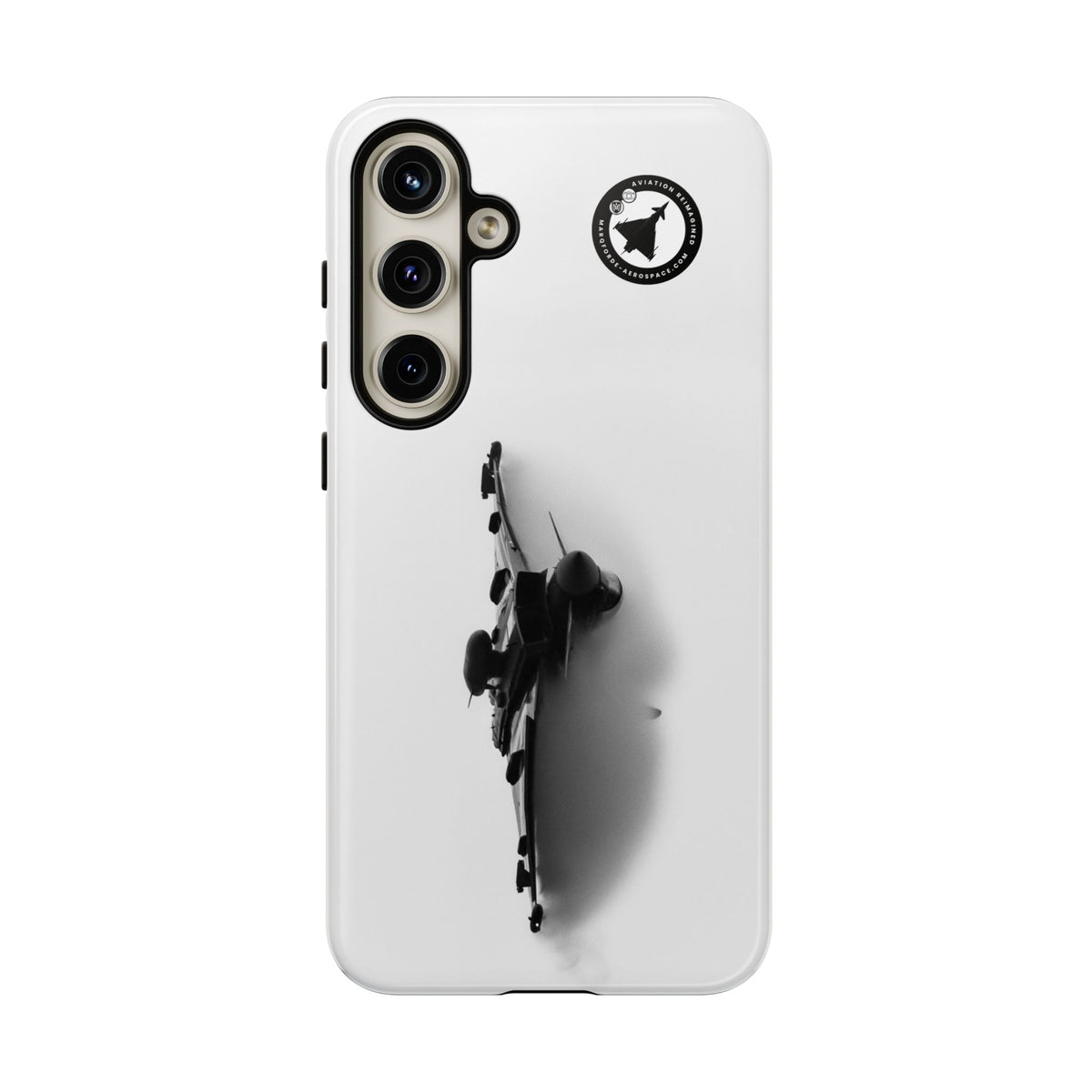 RAF Typhoon Display Team Blackjack jet at RIAT aviation photo Samsung Galaxy tough phone case