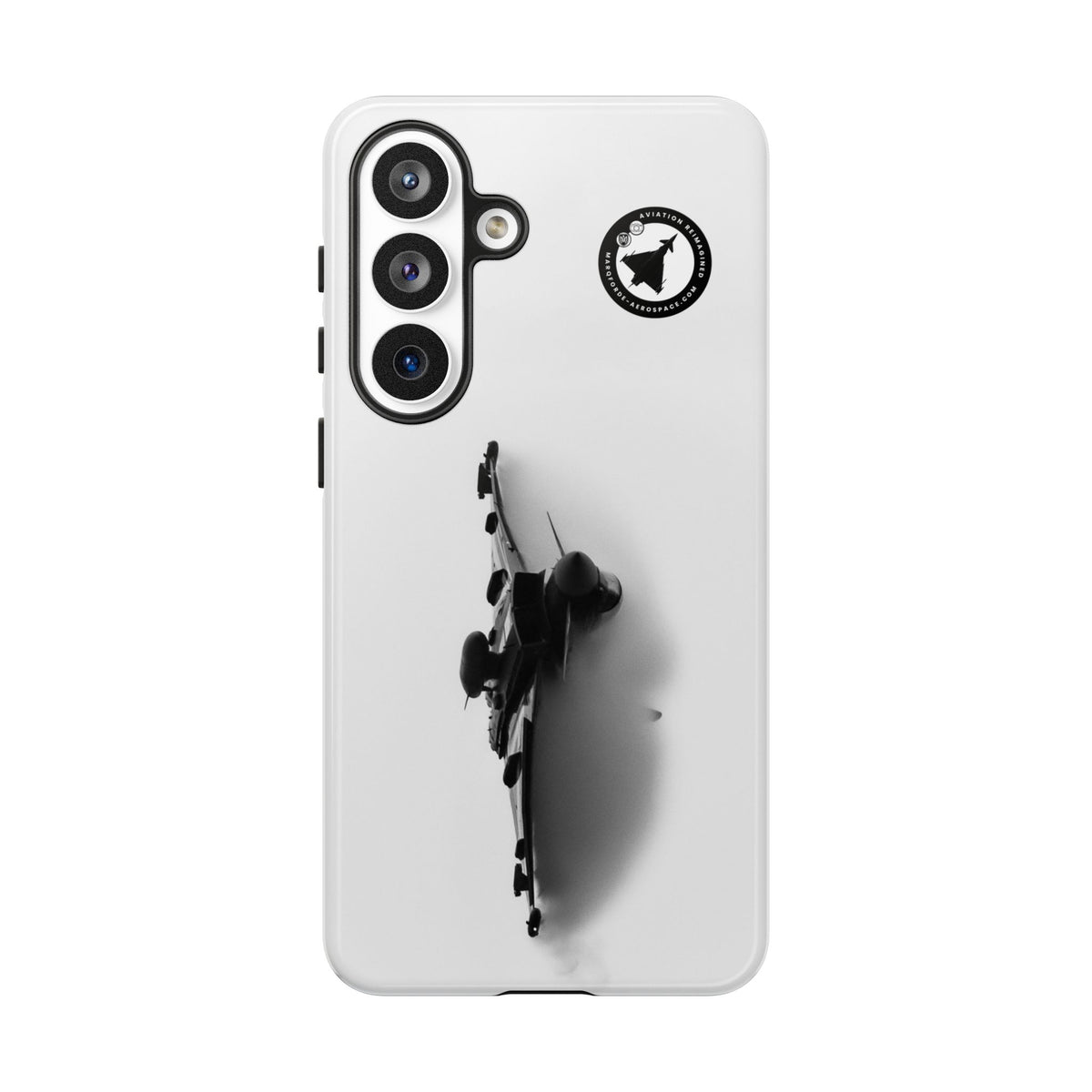 RAF Typhoon Display Team Blackjack jet at RIAT aviation photo Samsung Galaxy tough phone case – view 7
