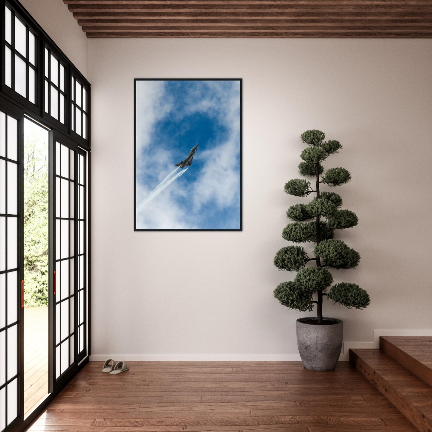 Aeronautica Militare Eurofighter Typhoon Display – Beautifully Framed Art