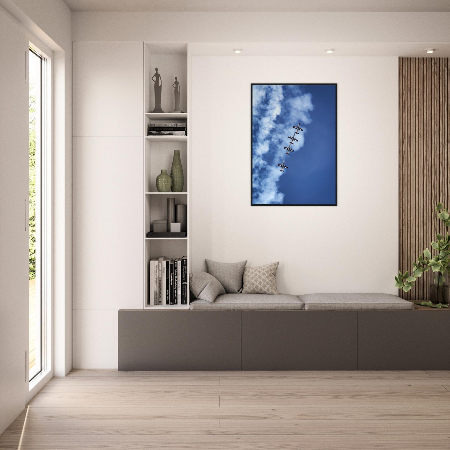 Frecce Tricolori Inverted Flight Display Print – High-Quality Aerobatic Aviation Decor