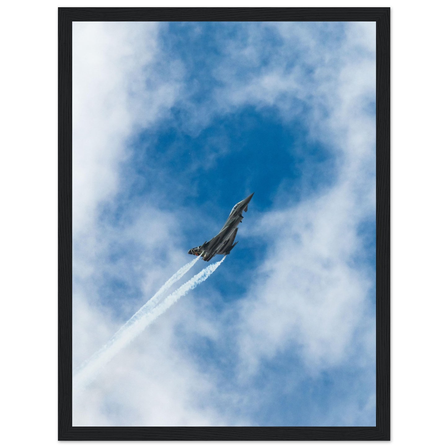 Limited Edition Aeronautica Militare Eurofighter Typhoon Framed Print – Collector’s Piece