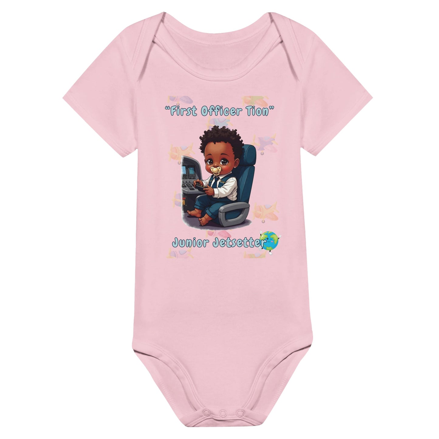 Toddler Jetsetter Outfit – Soft & Comfortable Aviation Bodysuit