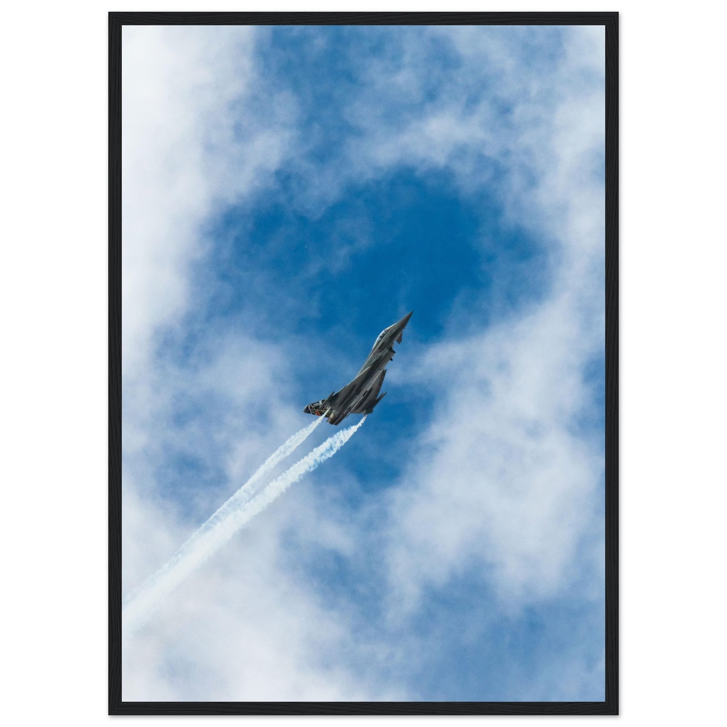 Eurofighter Typhoon Aviation Art – Premium Framed Fighter Jet Poster