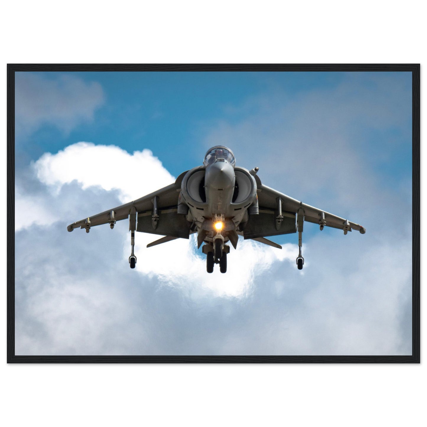 Limited Edition Spanish Navy Harrier Framed Print – Perfect for AvGeeks