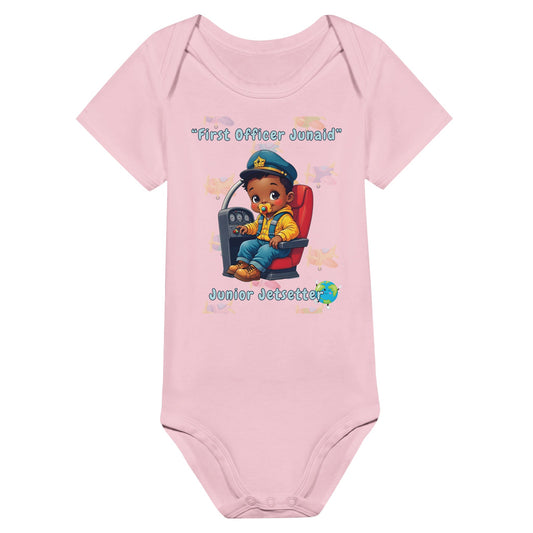 Adorable Junior Jetsetter Bodysuit – Perfect for Little Pilots
