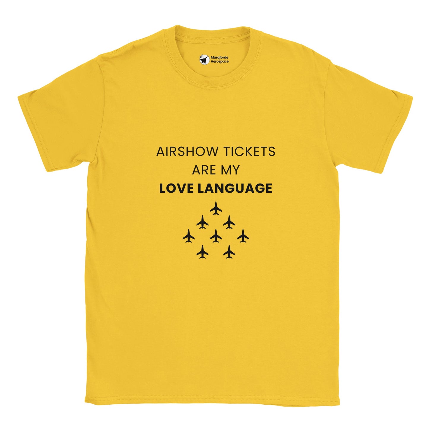 Unisex Airshow Enthusiast T-Shirt – Fun Aviation-Inspired Print