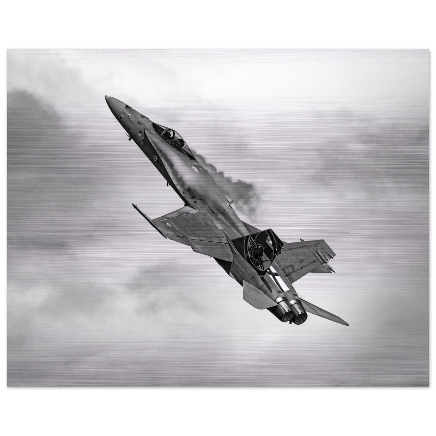 Aviation Wall Art – Finnish Air Force F/A-18 Hornet in Action