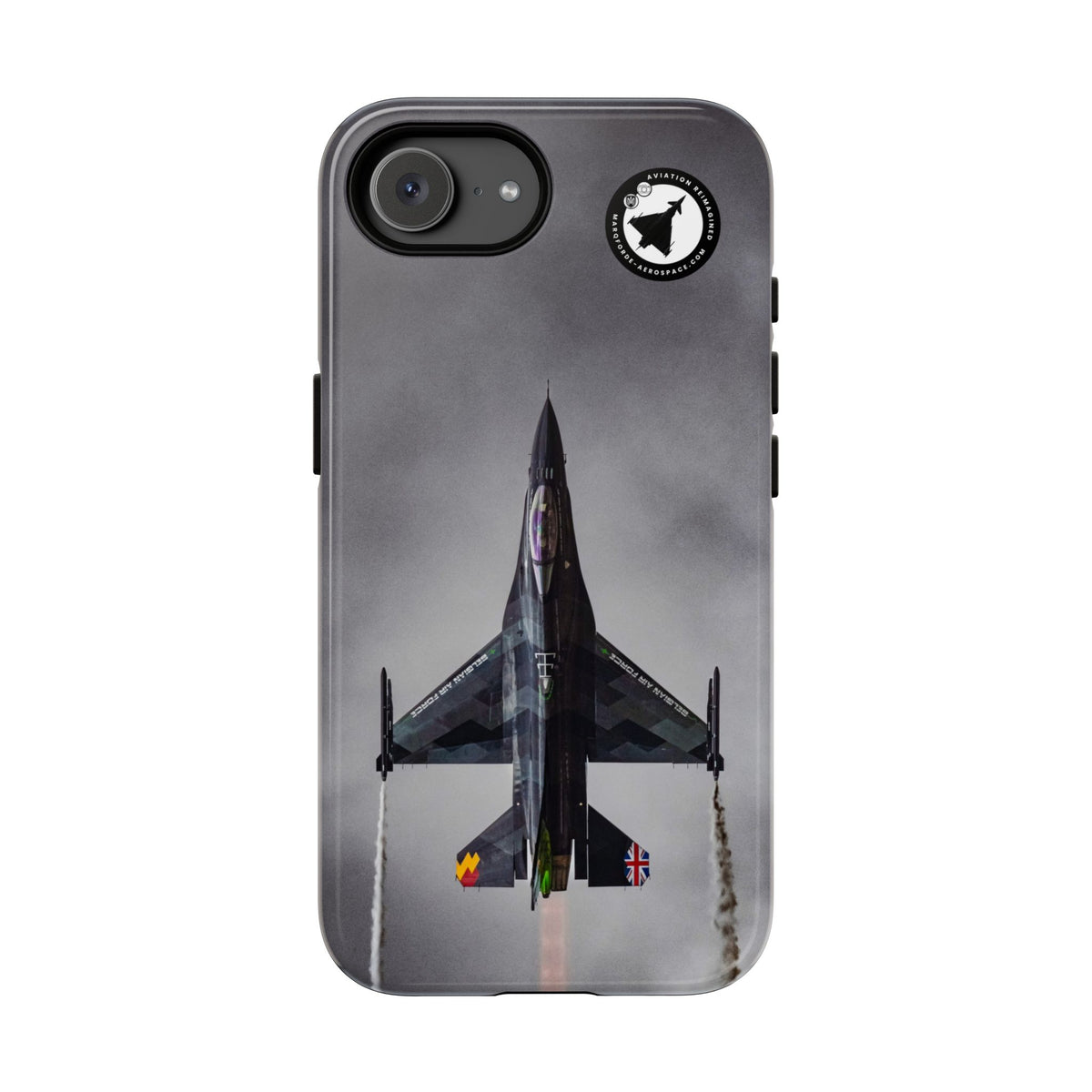 Belgian Air Force F-16 Dream Viper at RIAT aviation photo iPhone tough phone case – view 13
