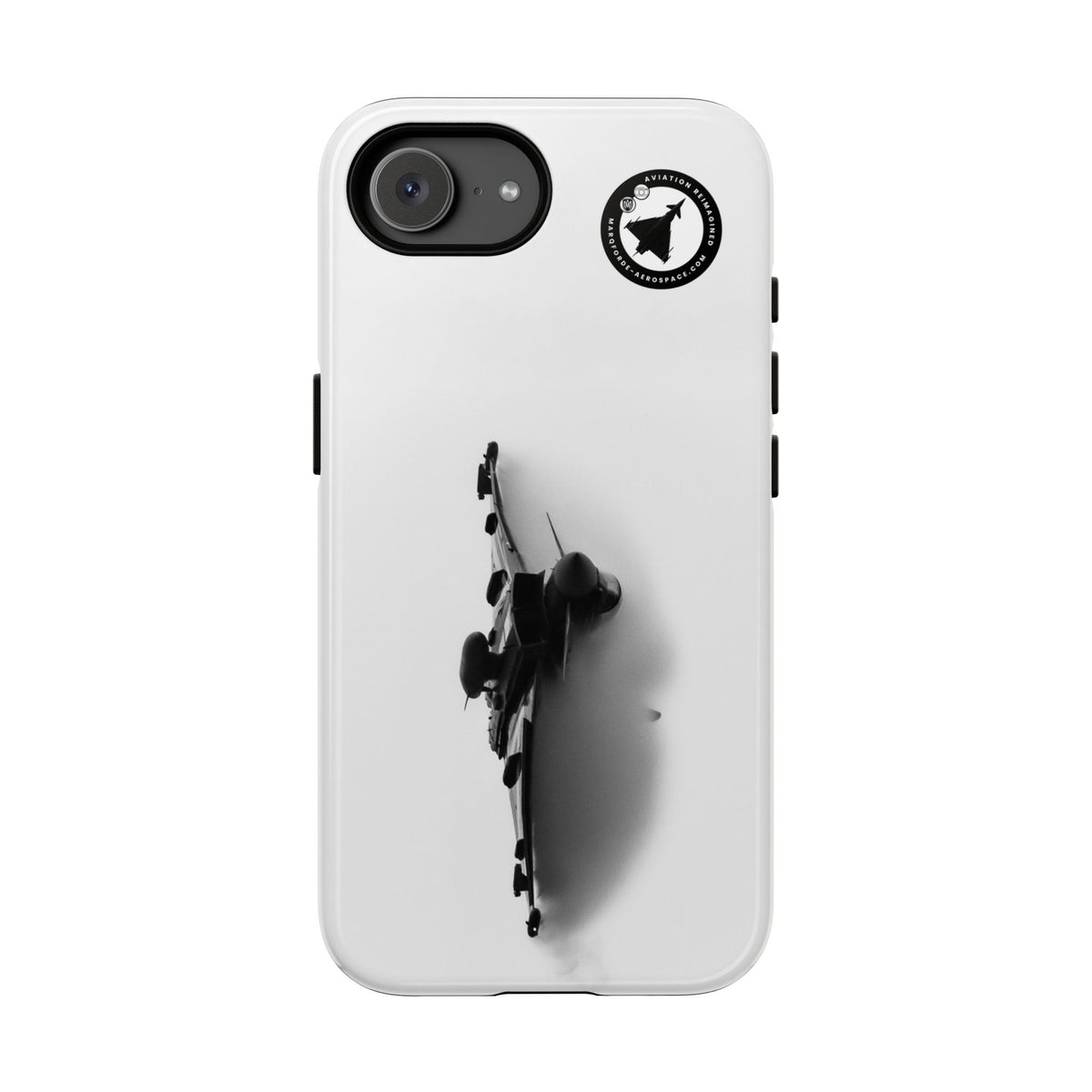 RAF Typhoon Display Team Blackjack jet at RIAT aviation photo iPhone tough phone case – view 13