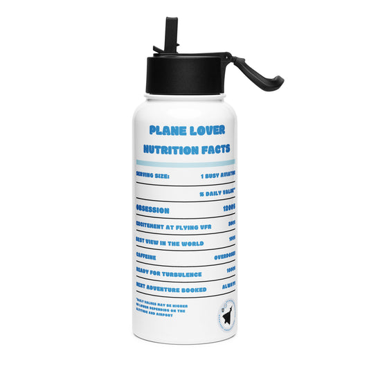 Close-Up of Fill Me Up, Let Me Fly Bottle – Durable & Leakproof Design