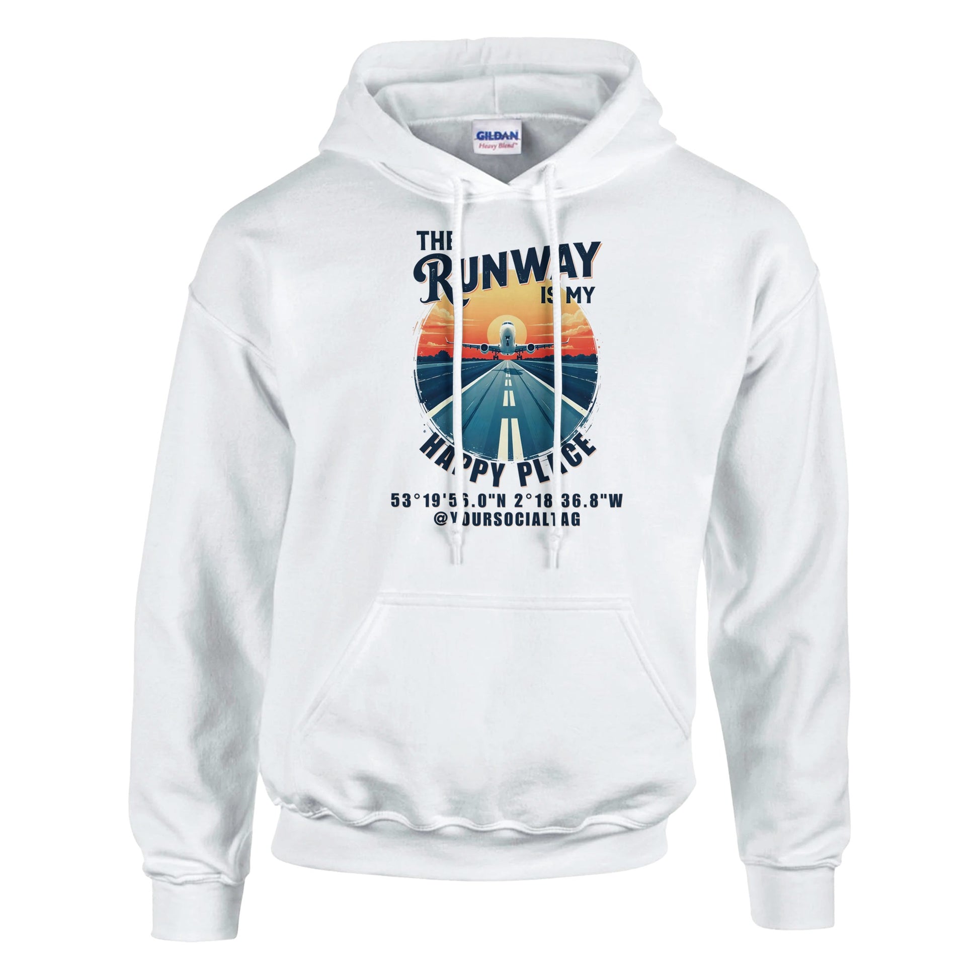 Premium Quality The Runway Is My Happy Place Tee – Soft & Comfortable Fit
