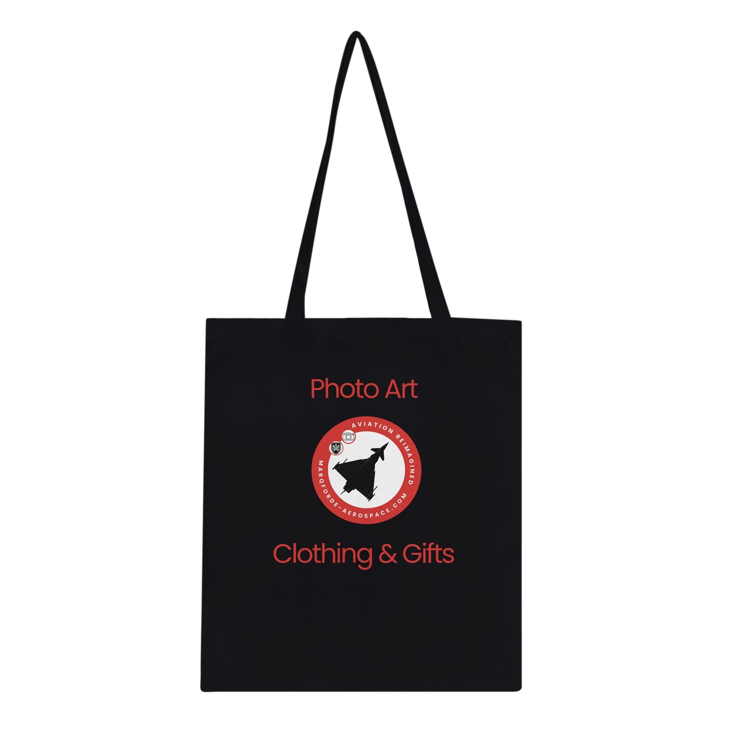 High-Quality Dark Tote Bag for Aviation Collectors & Enthusiasts