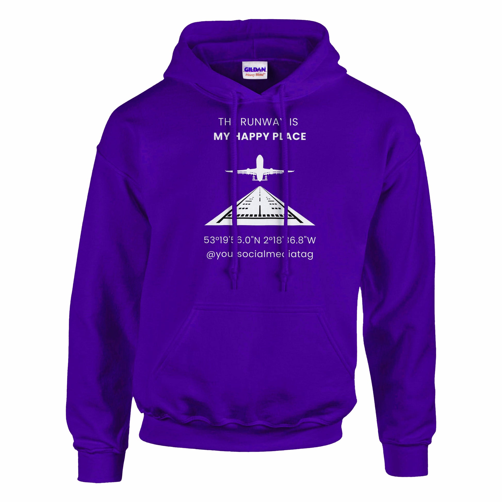 Premium Quality The Runway Is My Happy Place Tee – Soft & Comfortable