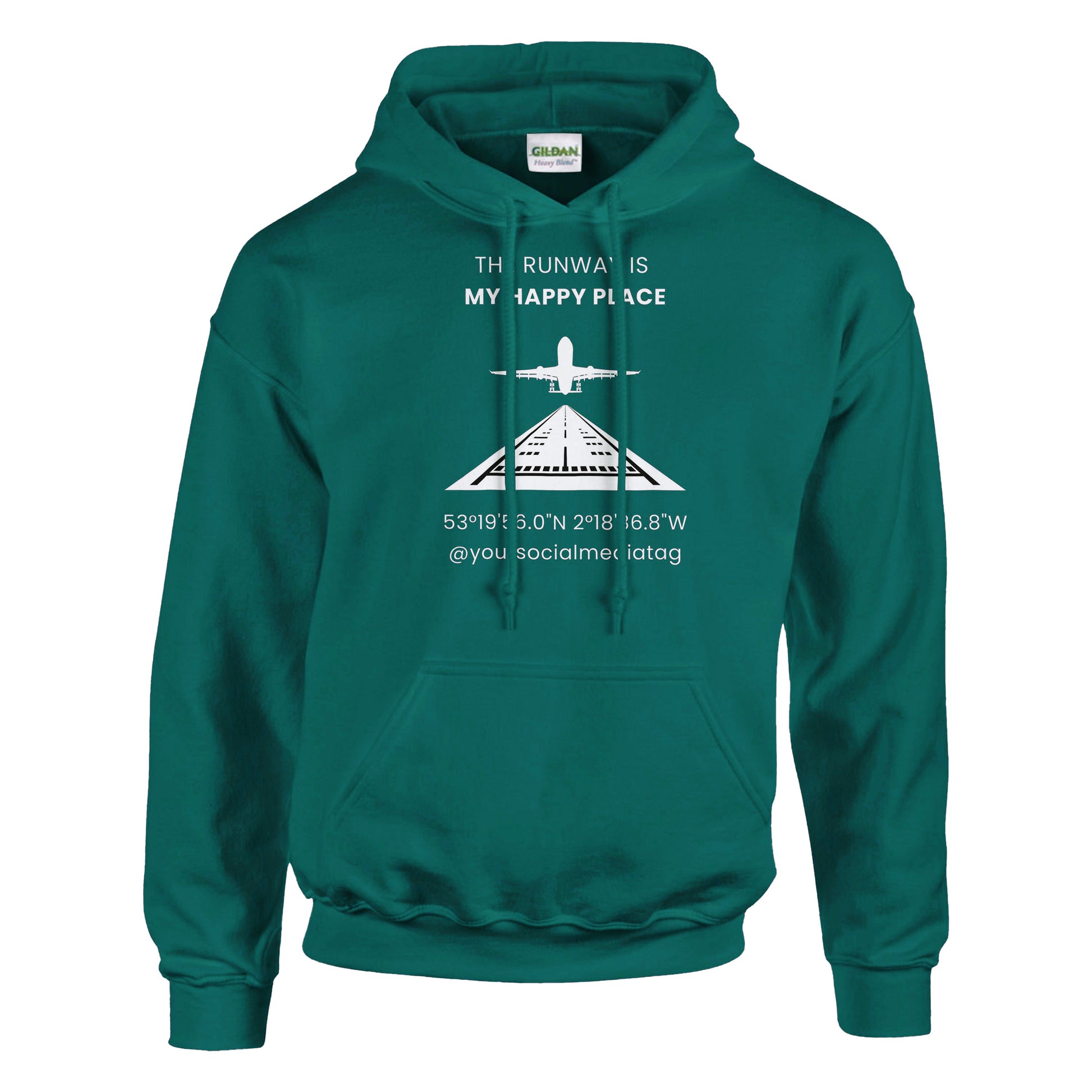 The Runway Is My Happy Place Shirt – Great Gift for Aviation Fans & Pilots