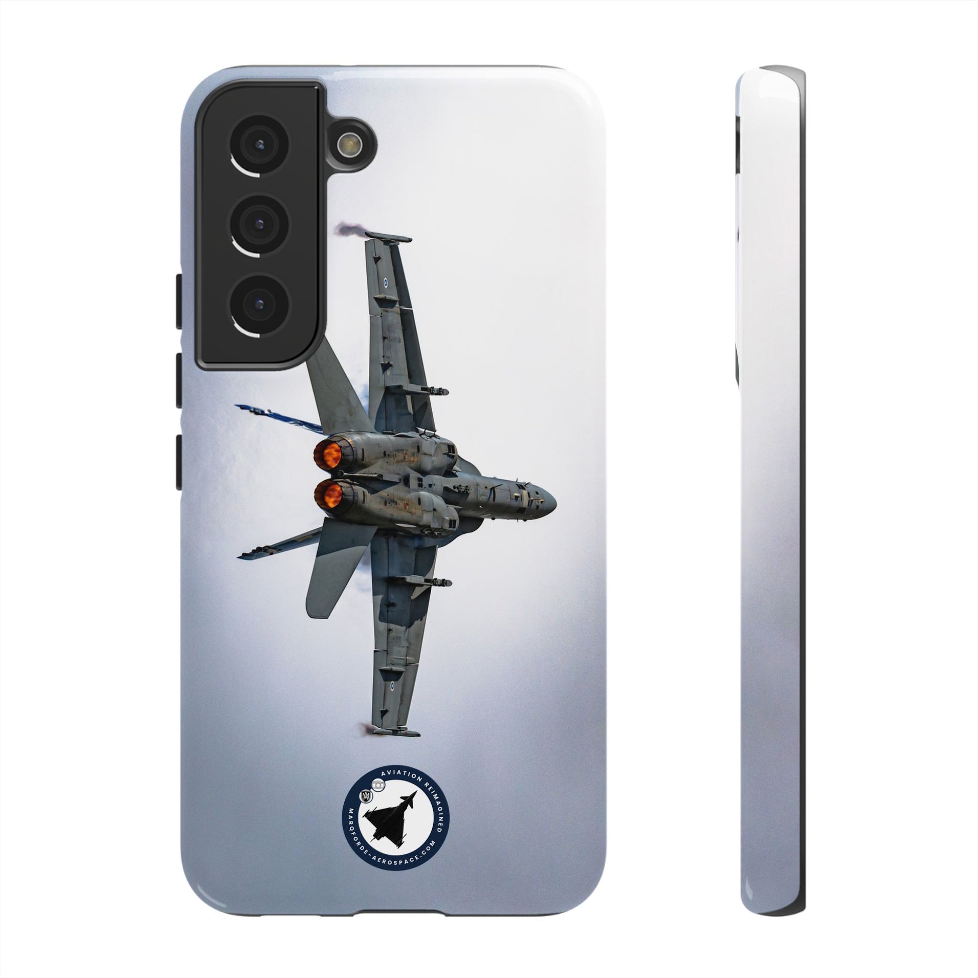 Premium Quality Finnish F-18 Hornet Samsung Cover – Ideal for AvGeeks