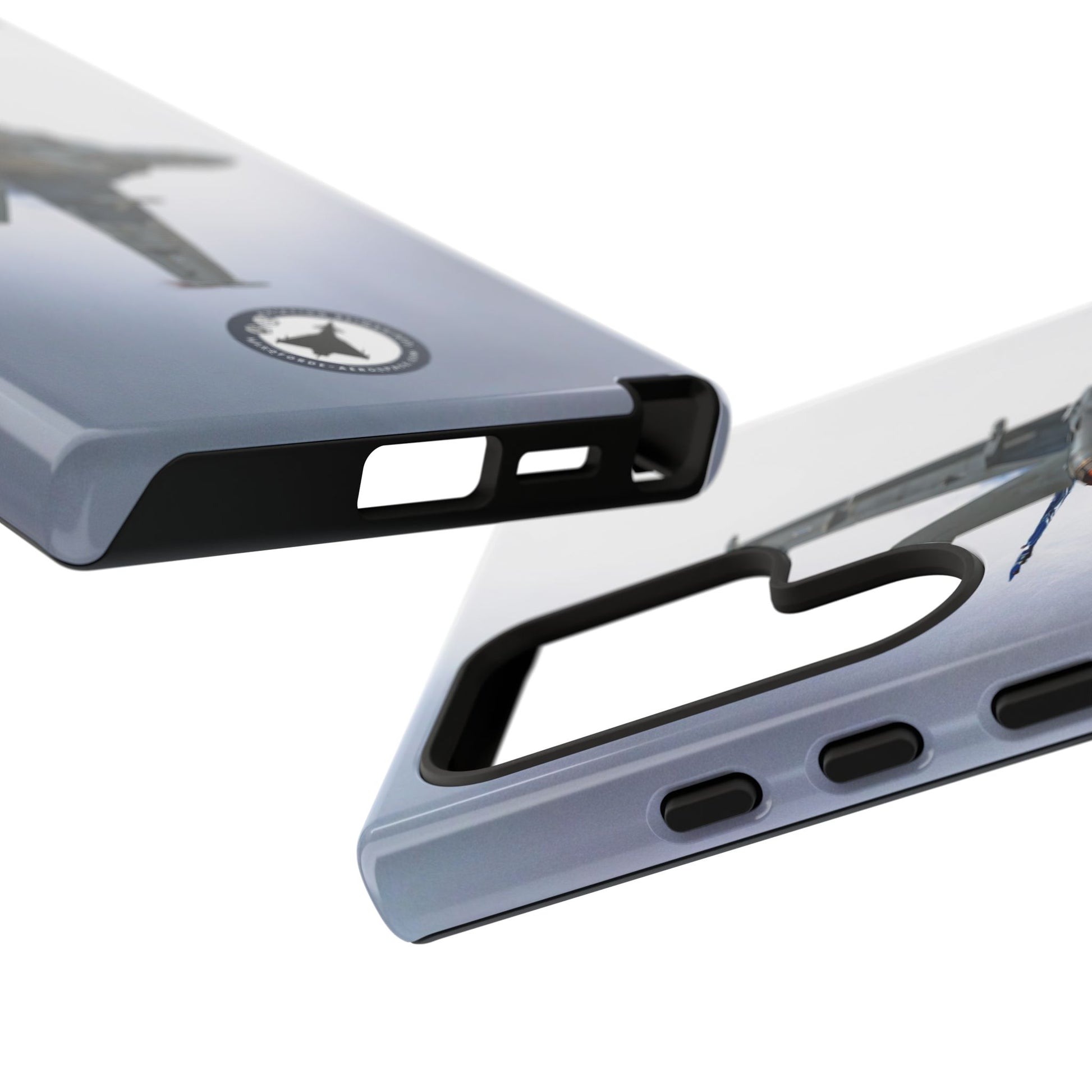 Unique Aviation Art Samsung Phone Case – Featuring Finnish F-18 Hornet Tactical Design