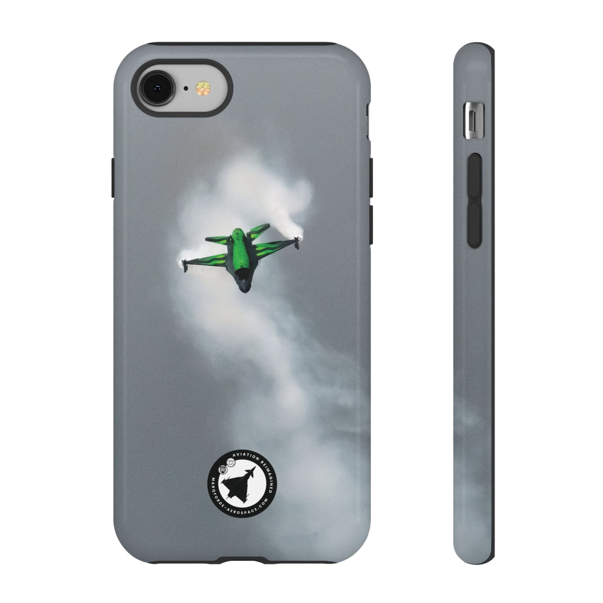 Side View of F-16 Viper iPhone Tough Case – Durable & Stylish