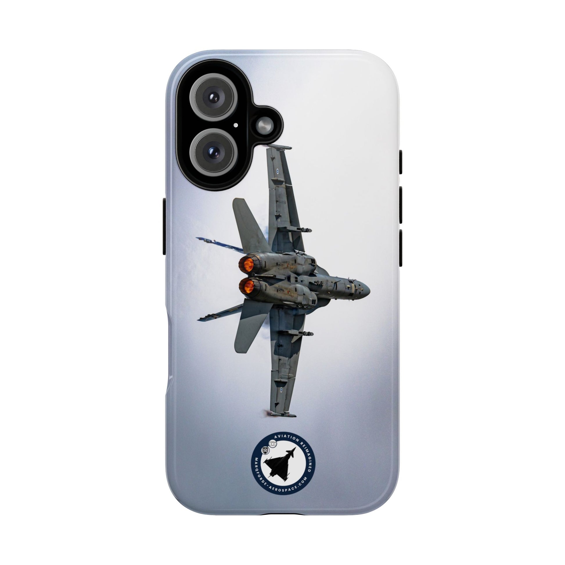 iPhone Tough Case with Unique Finnish F-18 Hornet Art – Military Edition