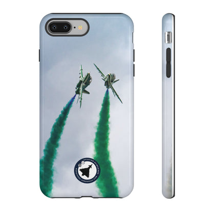 Protective iPhone Case Featuring Royal Saudi Hawks Aerobatic Team