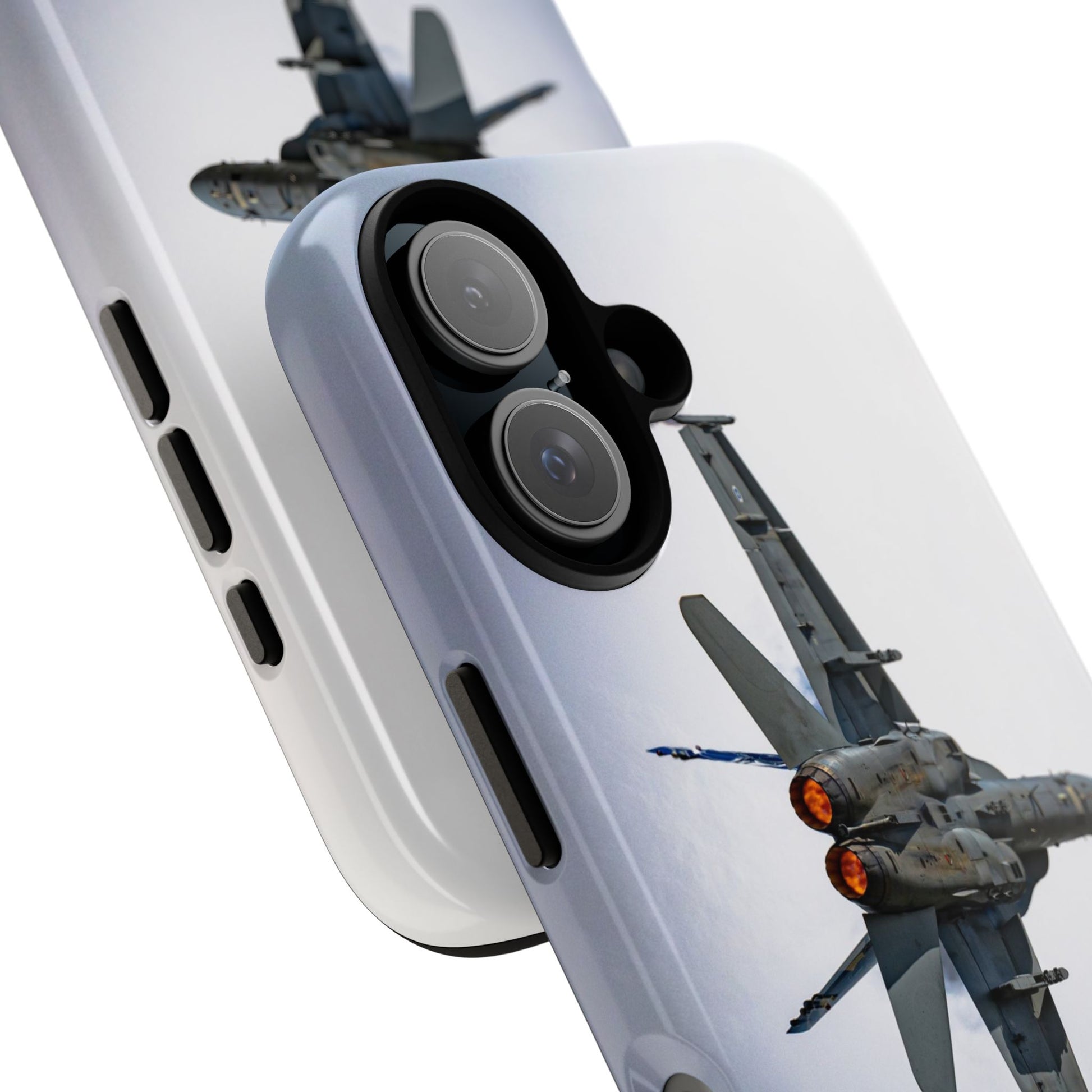 Cockpit View of Finnish F-18 Hornet Pilot – iPhone Case Print