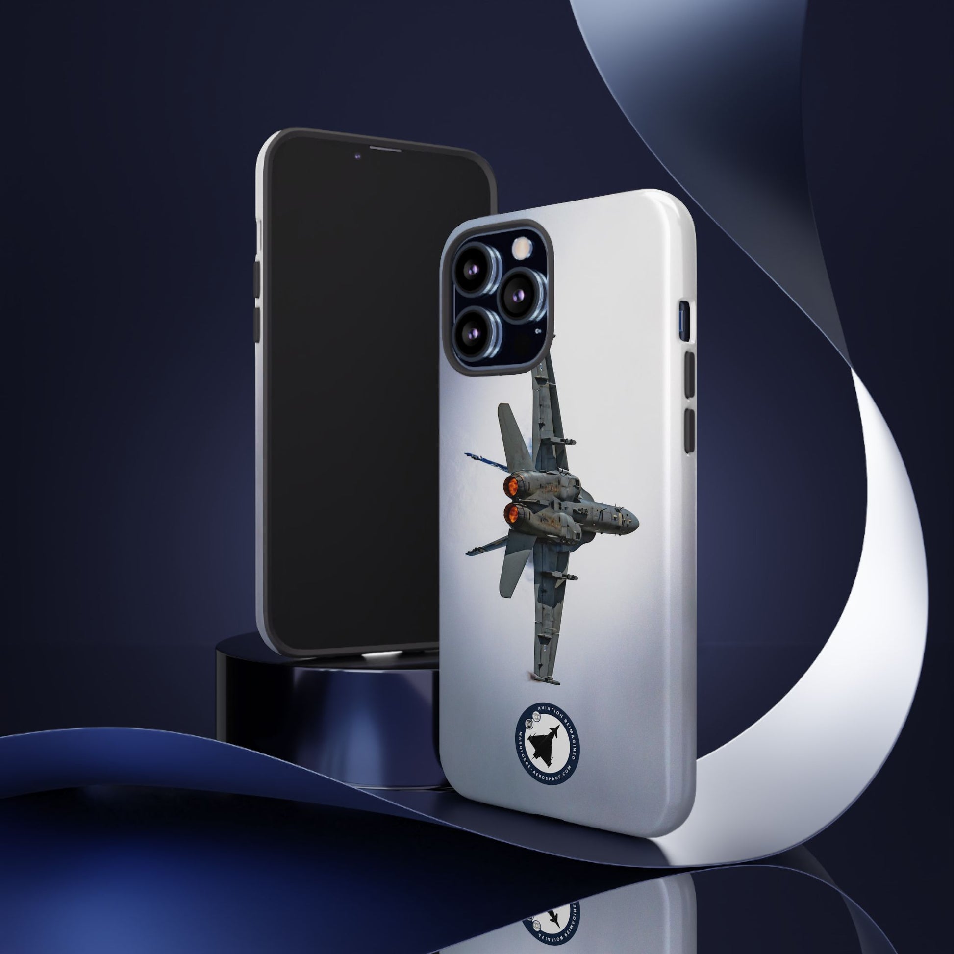 Rugged Military Jet iPhone Phone Case – Finnish F-18 Hornet Edition